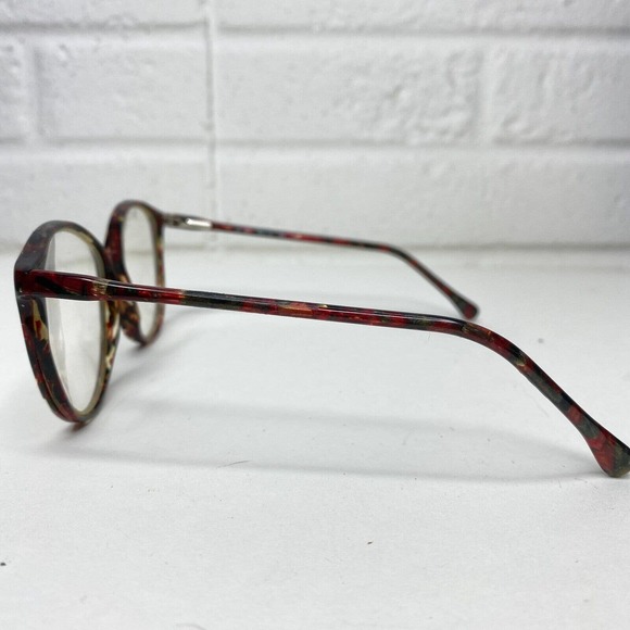 VTG Logo Paris Maroon, Green & Clear Mixed Plastic Eyeglass Frames H2635 - Picture 2 of 7